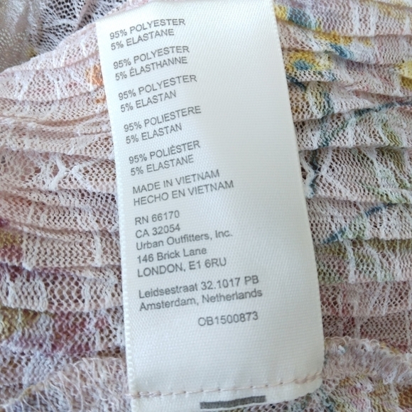 NWT FREE PEOPLE ANGELINA TOP IN LIGHT COMBO - Picture 7 of 7